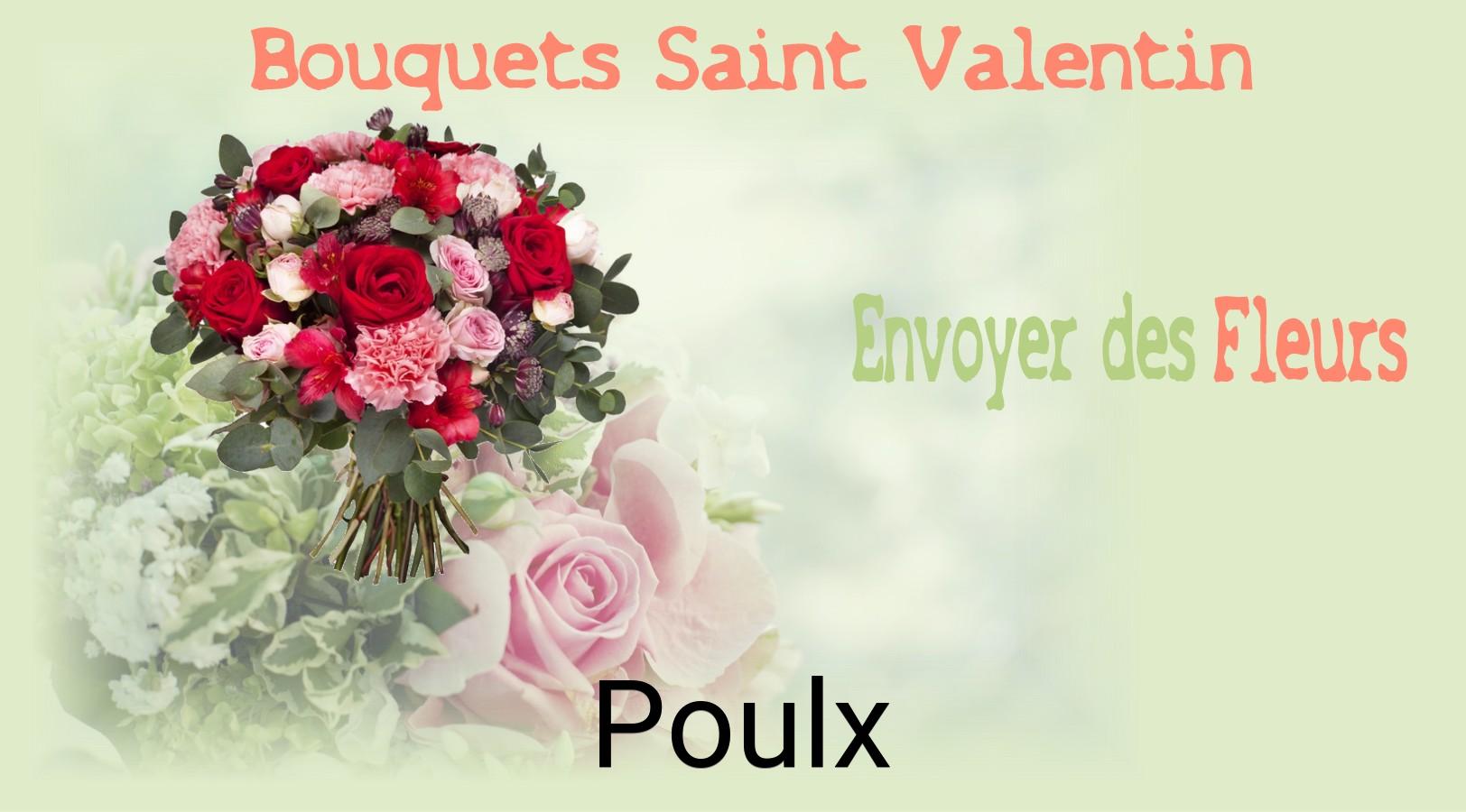 Roses de Saint-Valentin livrées à Poulx
